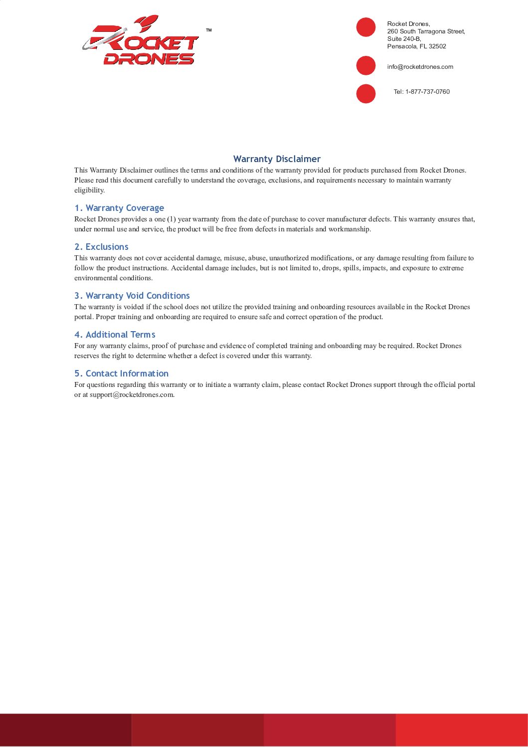 Drone Curriculum